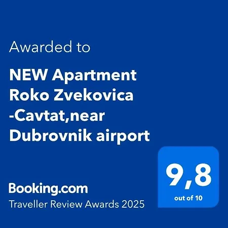 Apartamento New Roko Zvekovica -cavtat,near Dubrovnik Airport *