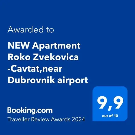 Apartman New Roko Zvekovica -cavtat,near Dubrovnik Airport